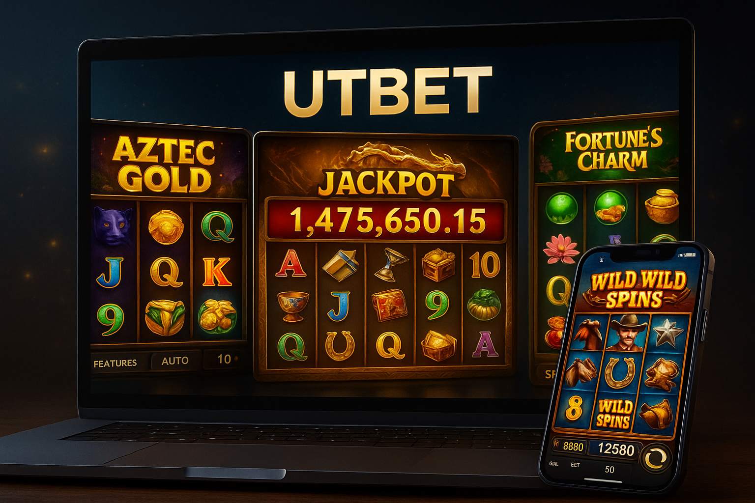 Jogos de Slot no Casino Online UTBET