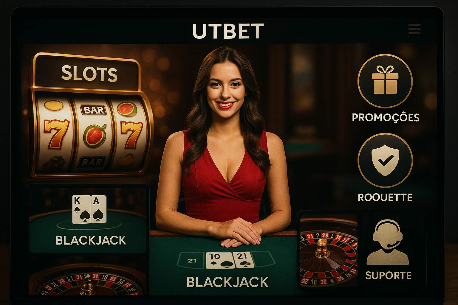 Jogos de cassino online UTBET