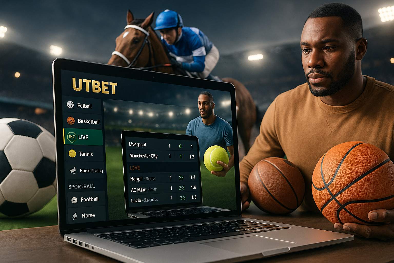Apostas esportivas no cassino online UTBET