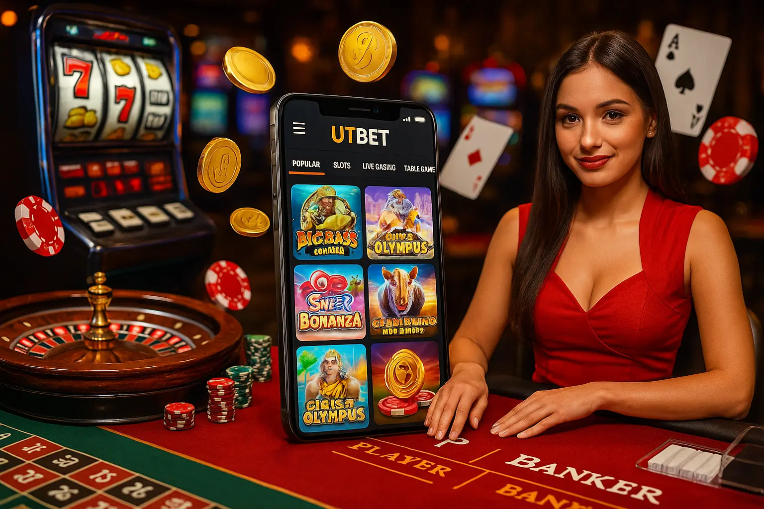 Jogos de cassino online inovadores e emocionantes na UTBET